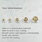 400pcs 3mm Round Crystal Glass Beads for Jewelry Making, Faceted Crystal Glass Spacer Beads for Bracelet Earring Necklace DIY Craft(Champagne)